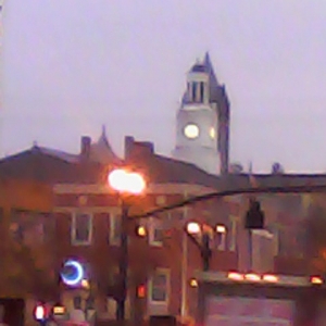 Delaware City Hall at 7:30am