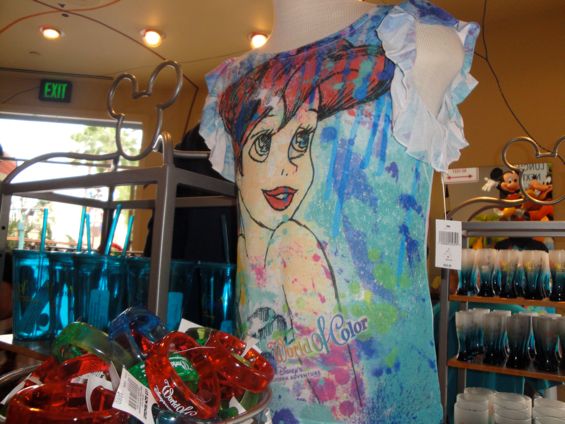 world of color merchandise frilly shirt